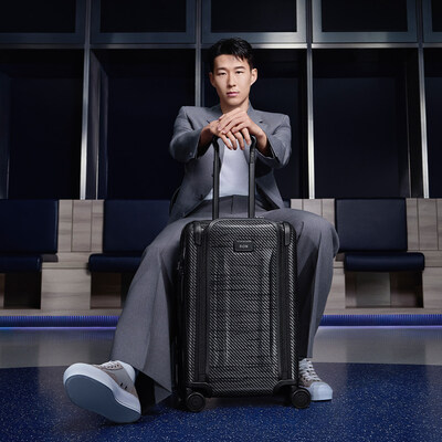 TUMI Global Ambassador and pro footballer Son Heung-Min with Tegra-Lite®